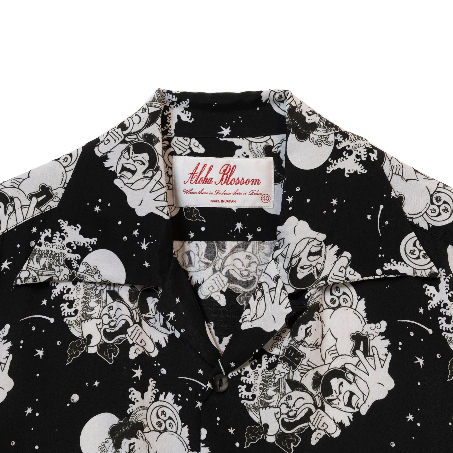 千代の富士 VS キン肉マンVSウルフマン LONG SLEEVE BLACK