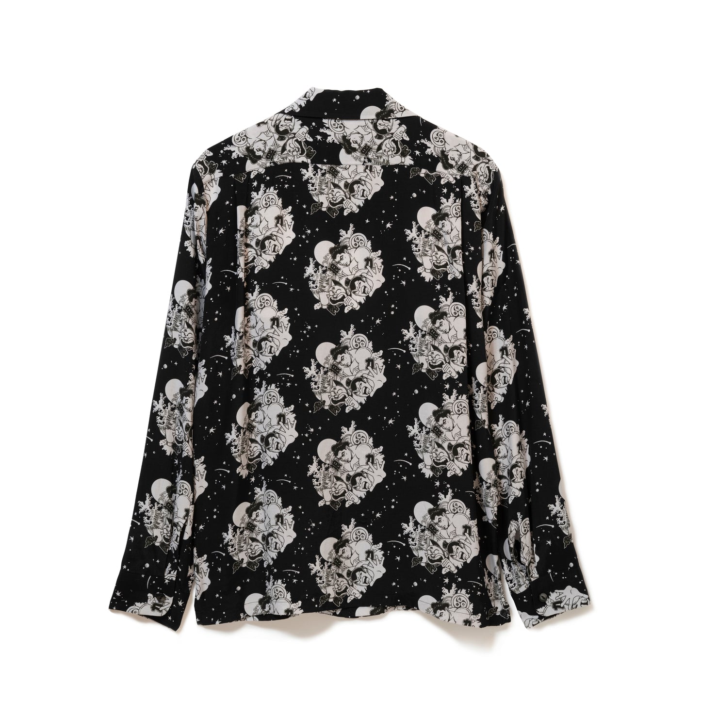 千代の富士 VS キン肉マンVSウルフマン LONG SLEEVE BLACK