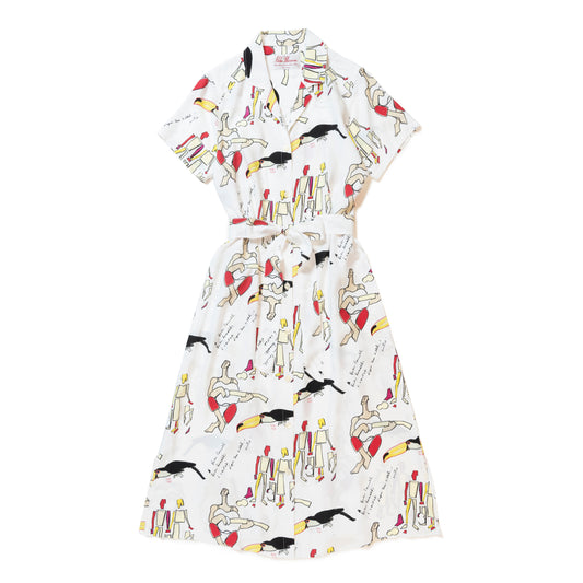 BOSSANOVA DRESS WHITE