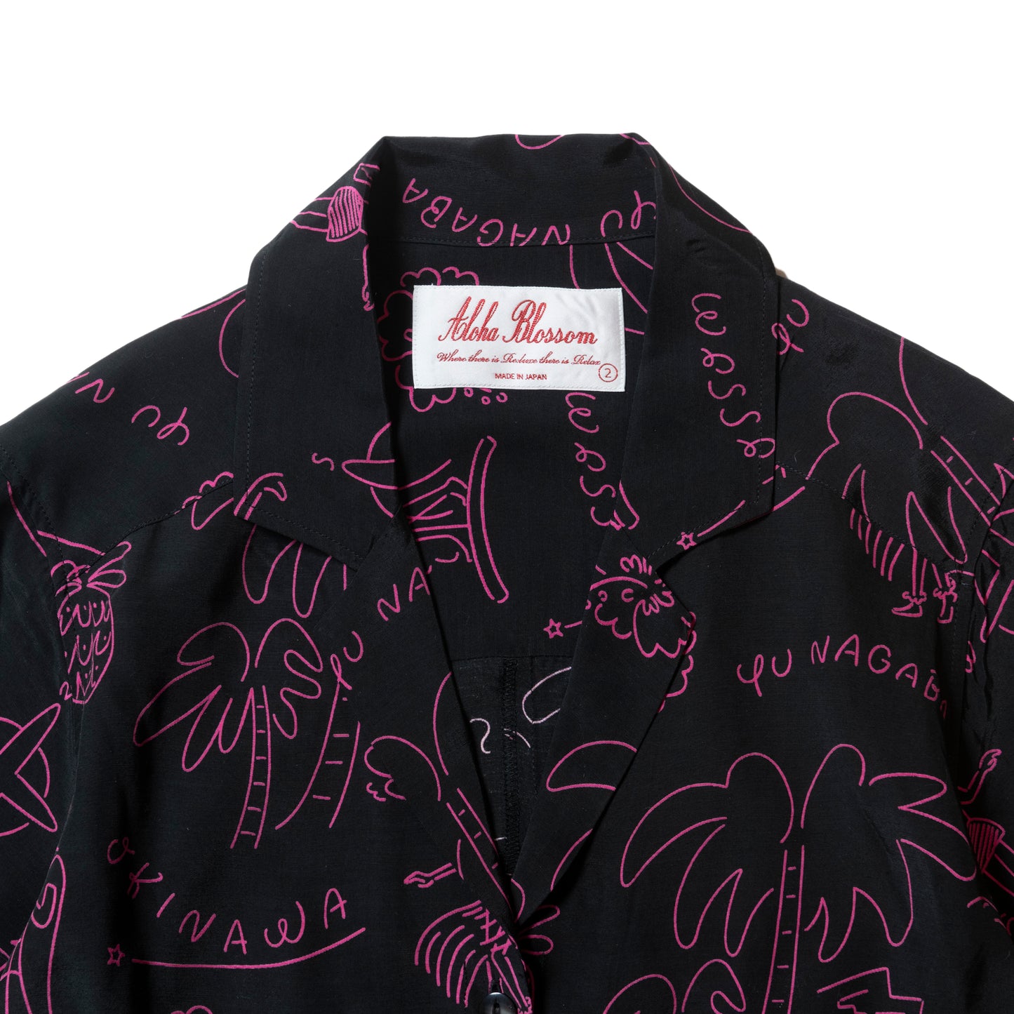 HAWAIIAN DRESS BLACK&PINK