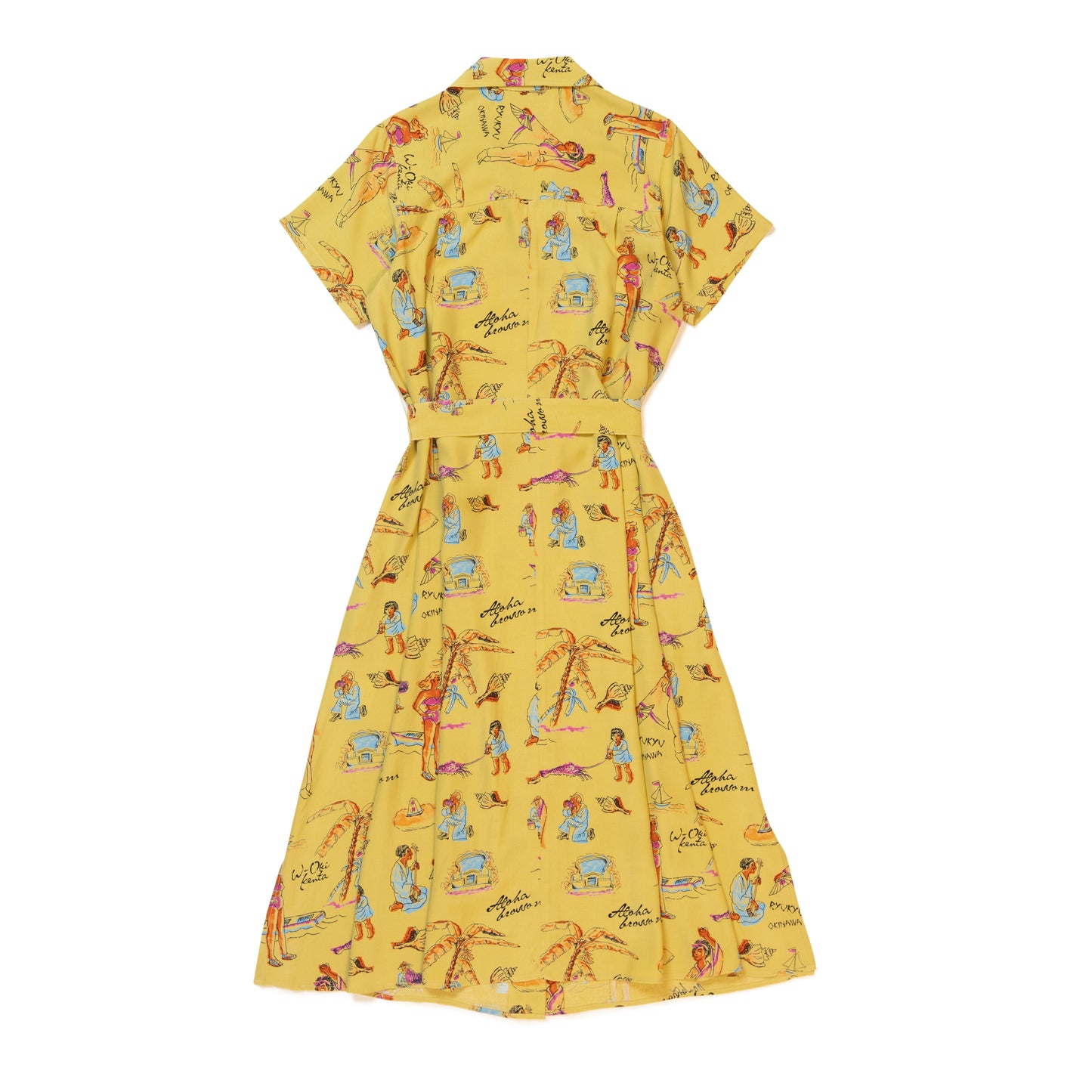 RYUKYU SOUVENIR DRESS LEMON