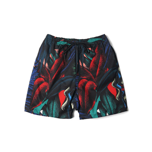 OKINAWAZILLA BEACH SHORTS BLACK