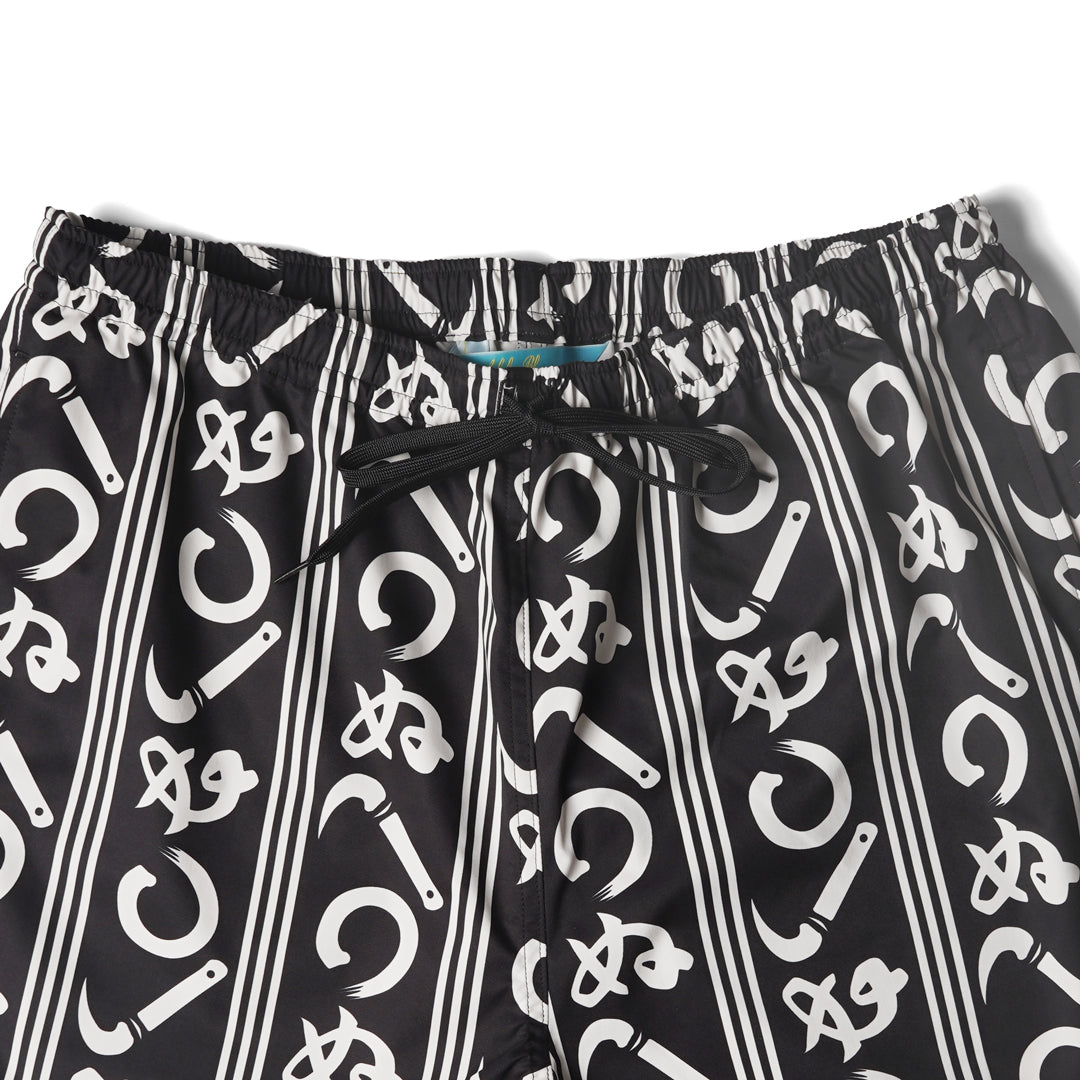 KAMAWANU BEACH SHORTS BLACK