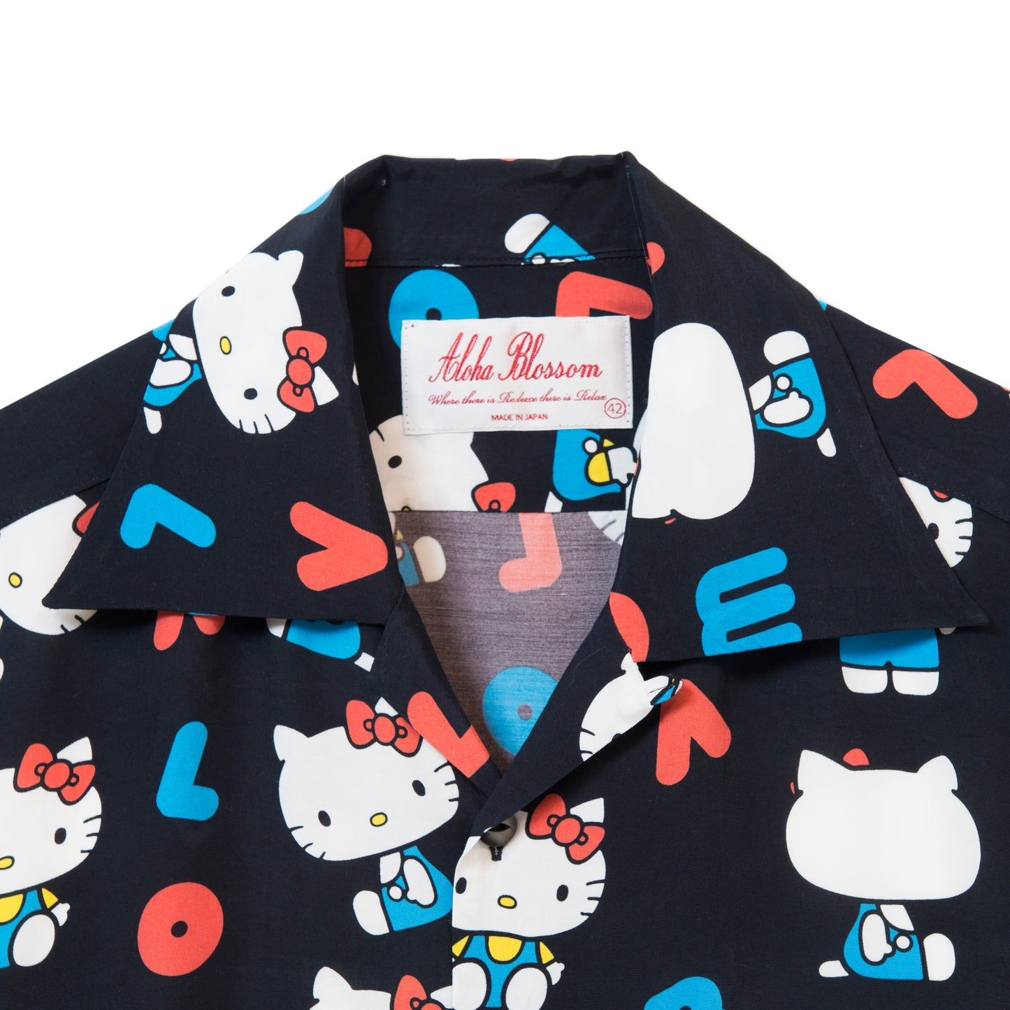 HELLO KITTY SHORT SLEEVE BLACK