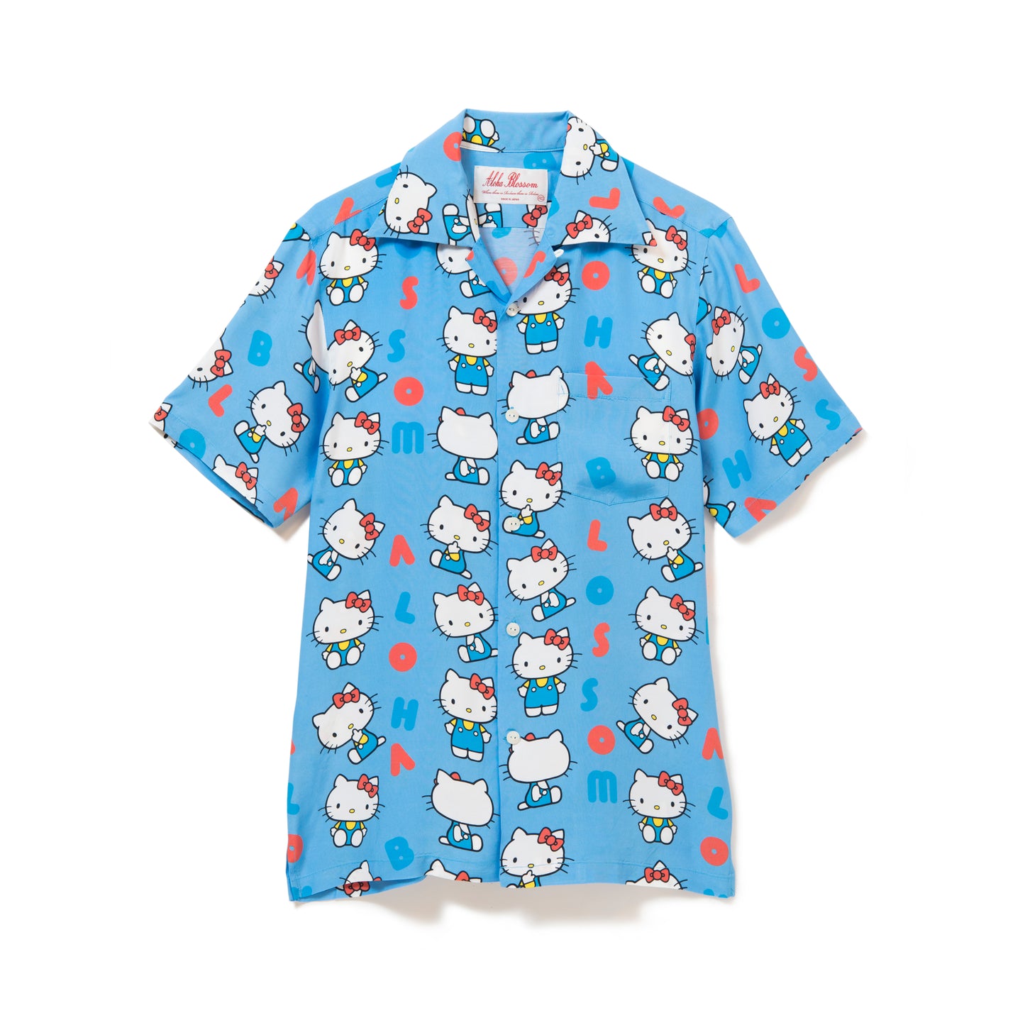 HELLO KITTY SHORT SLEEVE BLUE
