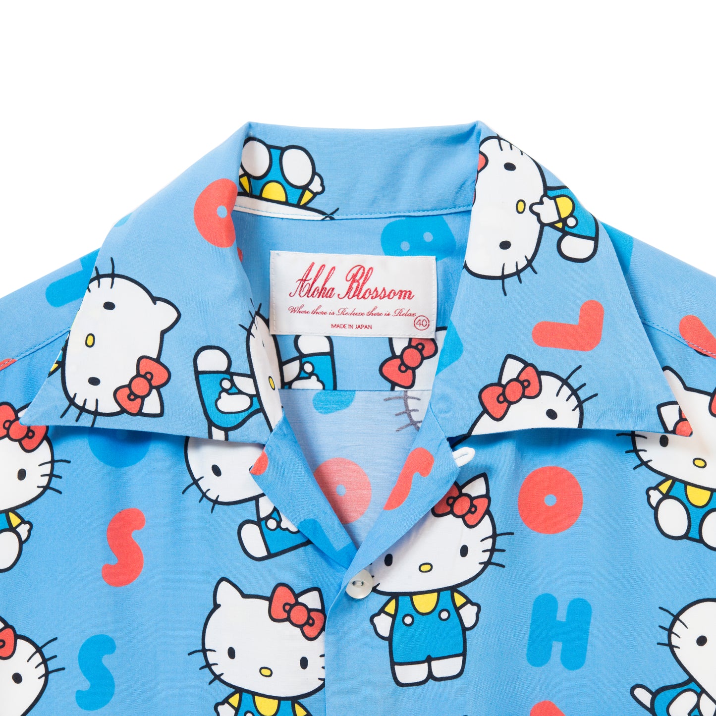 HELLO KITTY SHORT SLEEVE BLUE