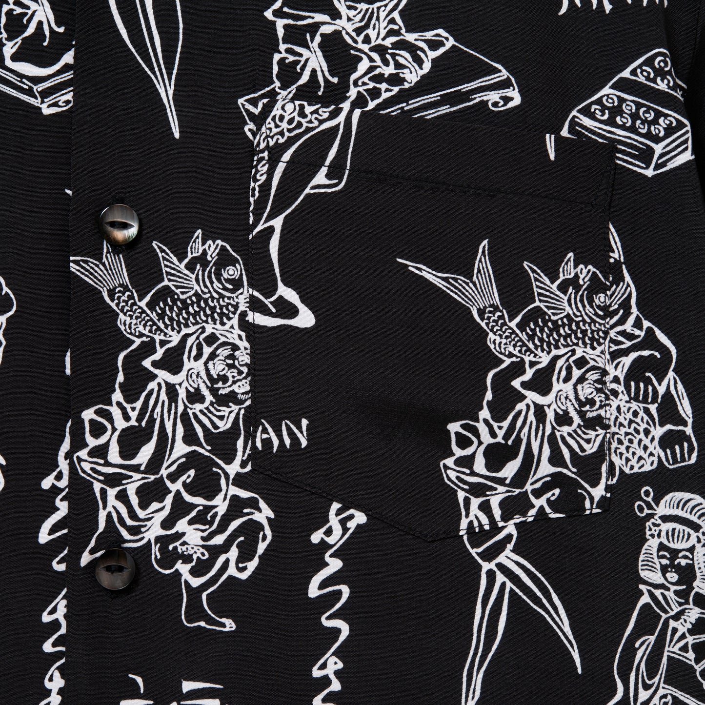LUCKY SHORT SLEEVE BLACK