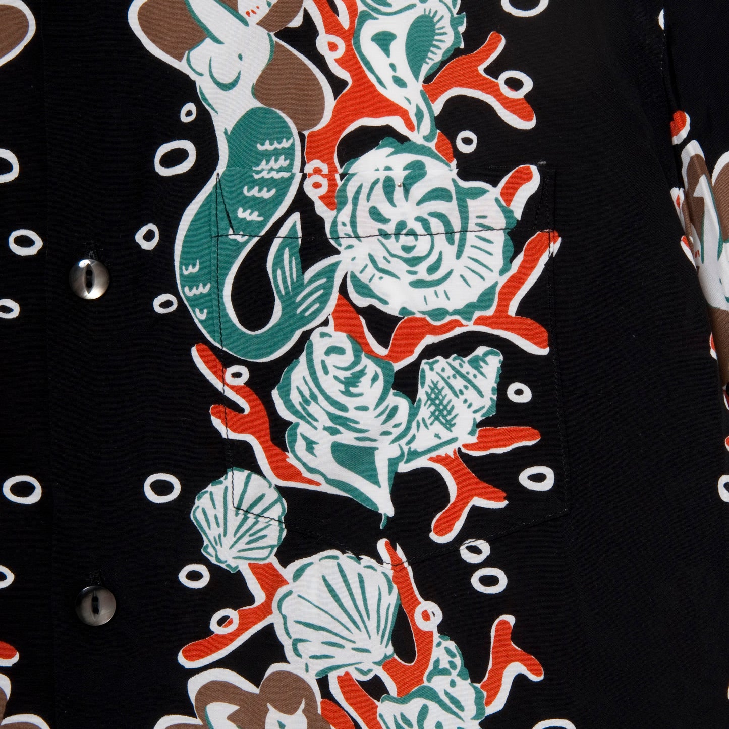 MERMAID SHORT SLEEVE BLACK