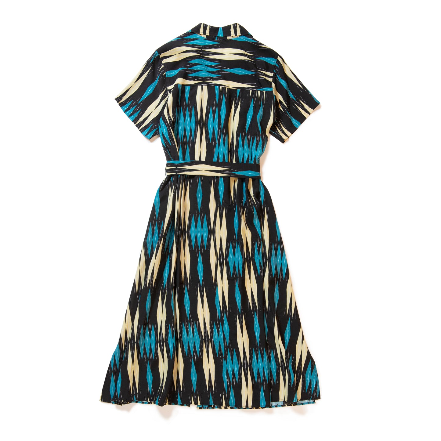 MINSA ARGYLE DRESS BK&BL