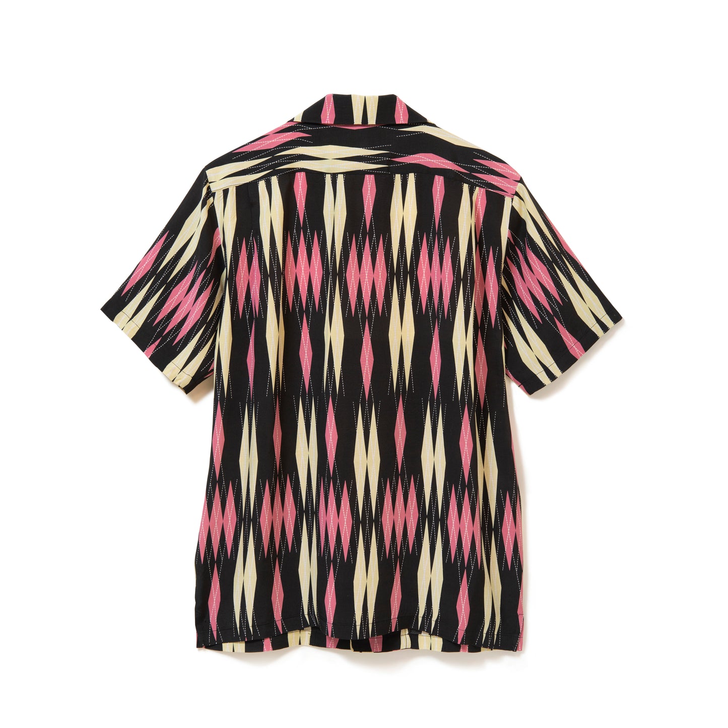 MINSA ARGYLE SHORT SLEEVE BK&PK