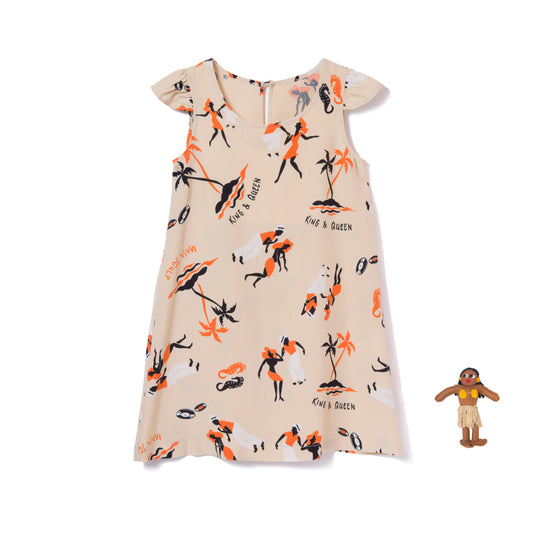 KING&QUEEN KIDS ONE PIECE BEIGE