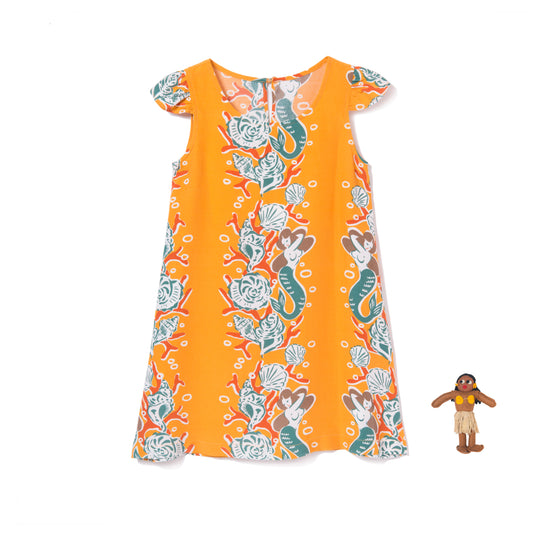 MERMAID KIDS ONE PIECE YELLOW