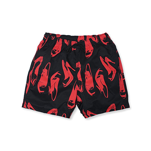 アロハブロッサム　Heels Beach Shorts Black HEELS BEACH SHORTS BLACK – Alohablossom