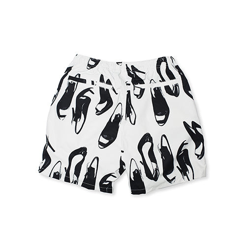 HEELS BEACH SHORTS WHITE
