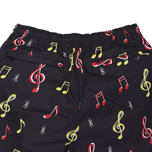 SOUNDS GOOD BEACH SHORTS BLACK