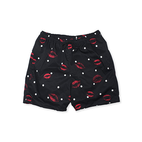 KISS BEACH SHORTS BLACK