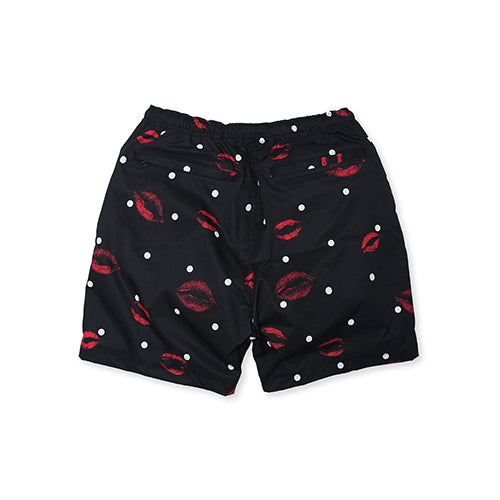 KISS BEACH SHORTS BLACK