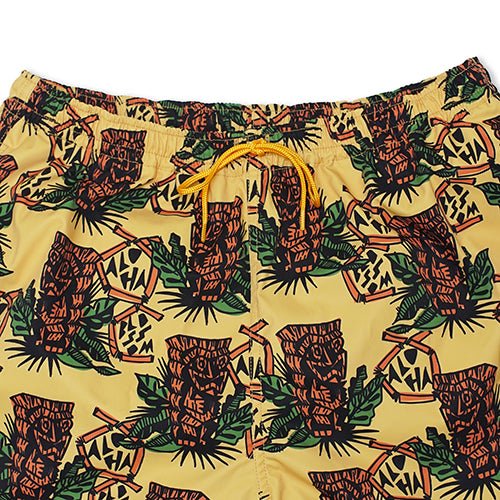 TIKI BEACH SHORTS BANANA