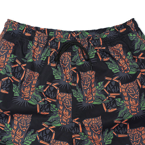 TIKI BEACH SHORTS BLACK