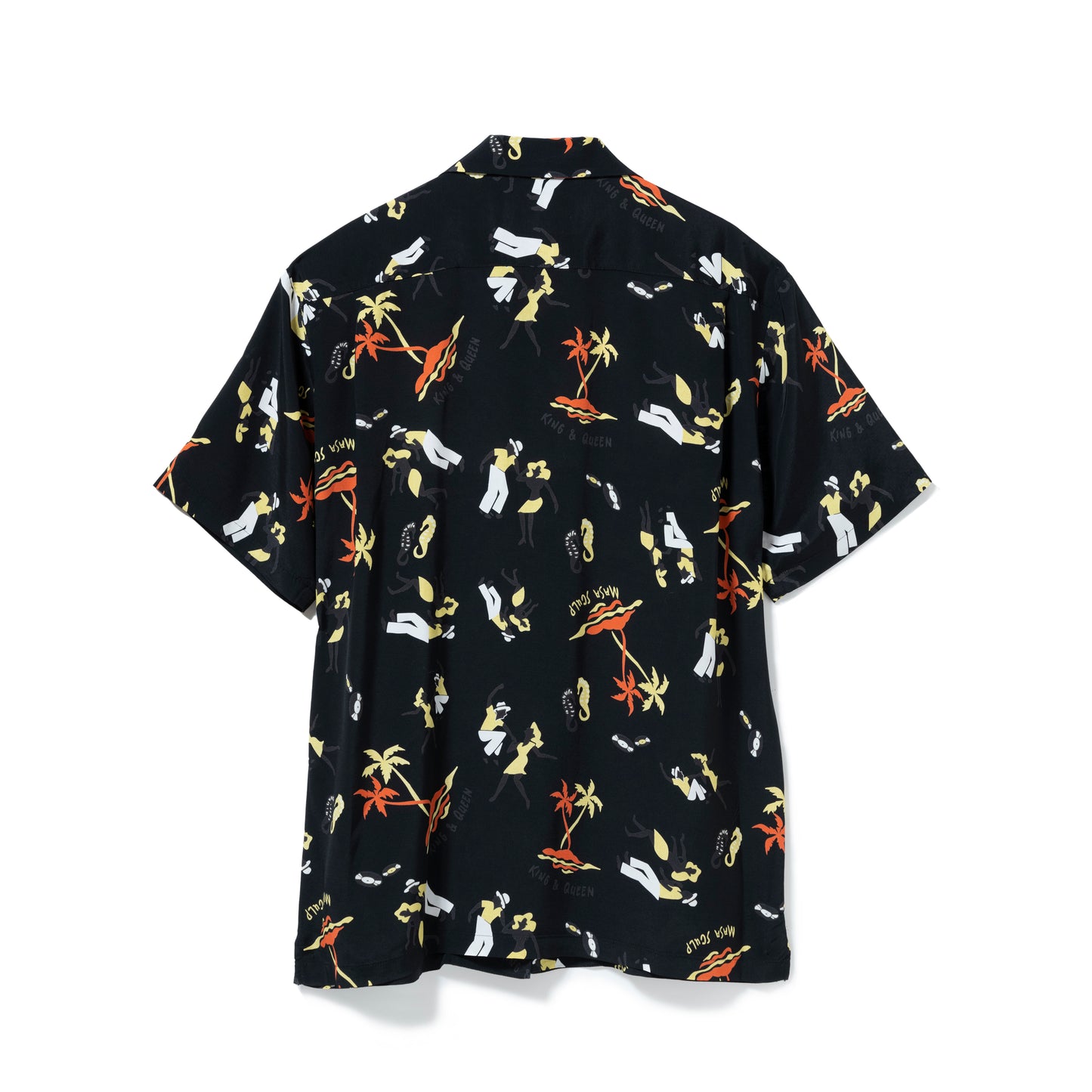 KING & QUEEN  SHORT SLEEVE BLACK