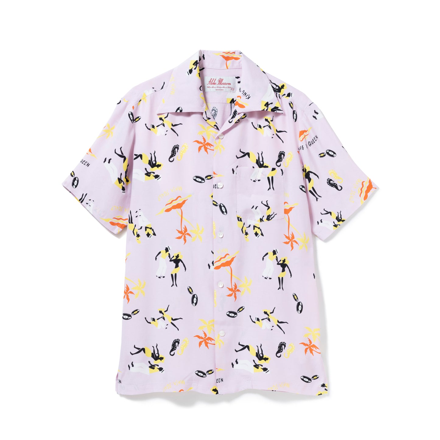 KING & QUEEN  SHORT SLEEVE PINK