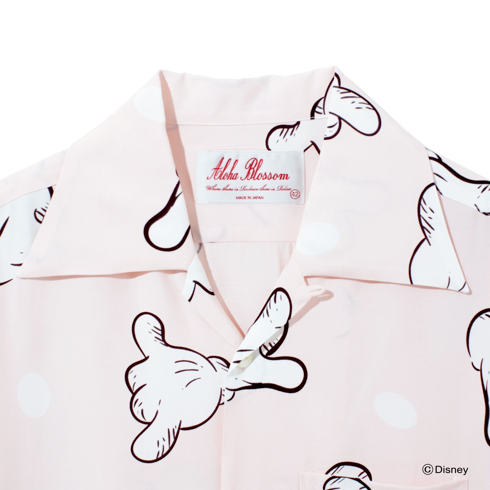 MICKEY MOUSE HAND SIGN Collaboration with Name. BLACK