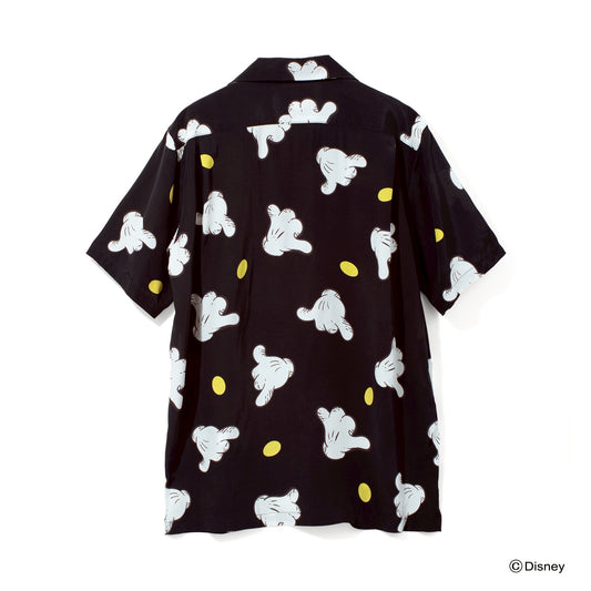 MICKEY MOUSE HAND SIGN Collaboration with Name. BLACK