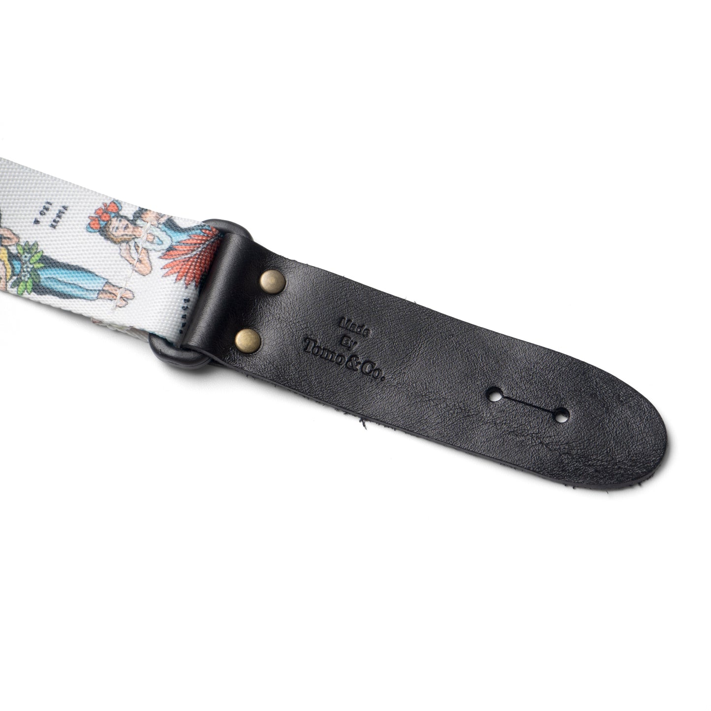 UKULELE GYPSY STRAP  WHITE