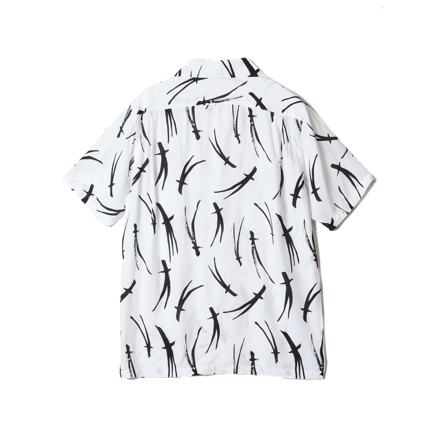MATSUBA SHORT SLEEVE SHIRTS Collaboration with TRADMAN'S BONSAI  WH&BLACK