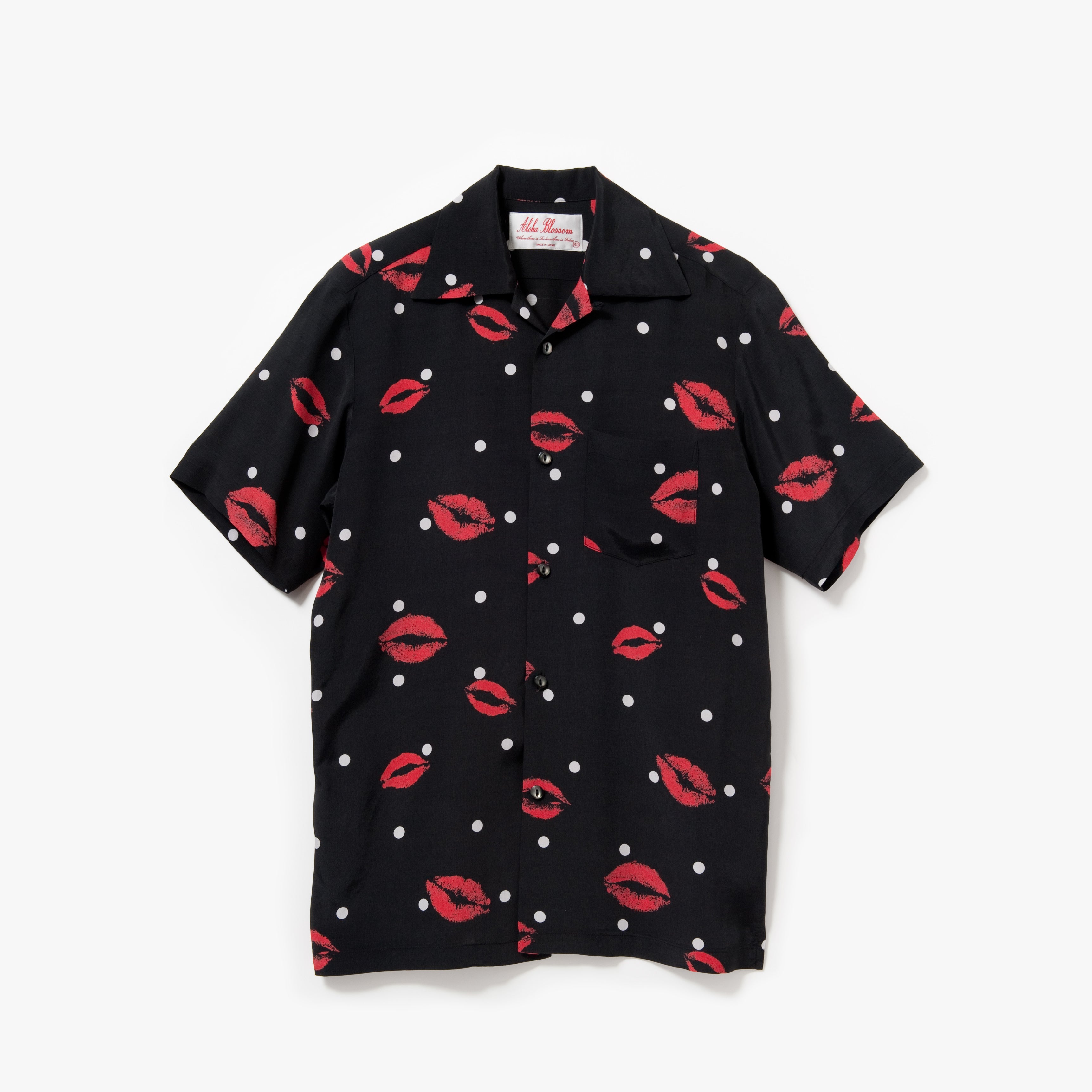 KISS SHORT SLEEVE BLACK – Alohablossom