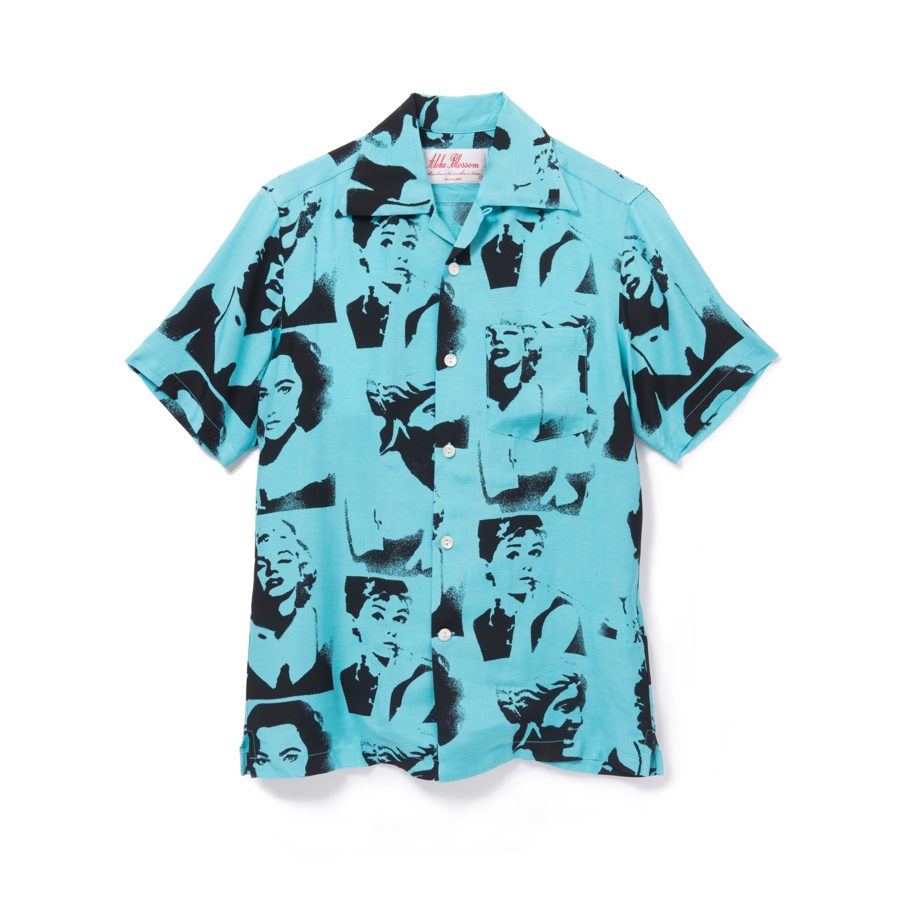 【美品】アロハブロッサム VENUS SHORT SLEEVE アロハシャツ VENUS SHORT SLEEVE MINT – Alohablossom