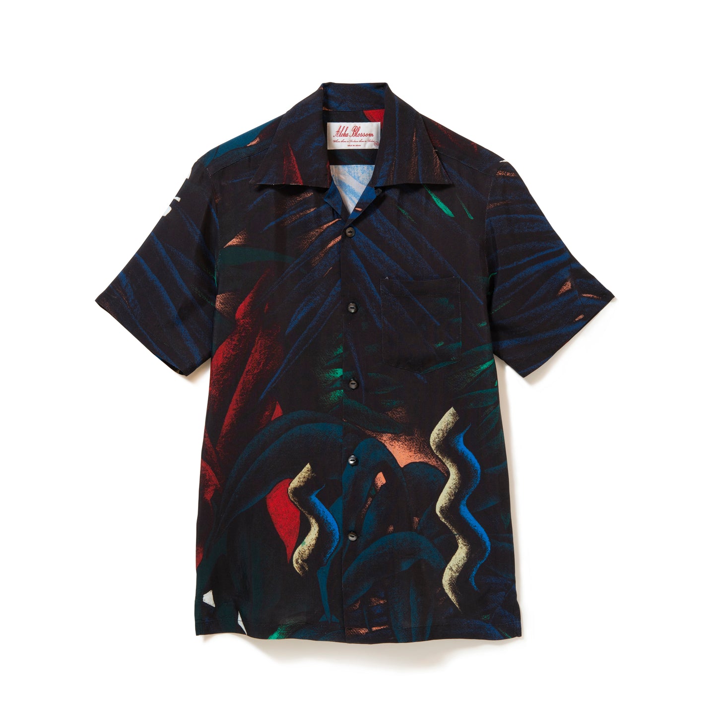 OKINAWA ZILLA SHORT SLEEVE BLACK – Alohablossom