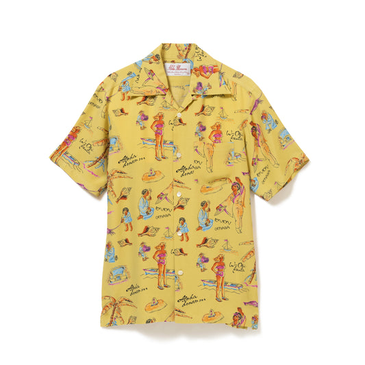 RYUKYU SOUVENIR SHORT SLEEVE LEMON