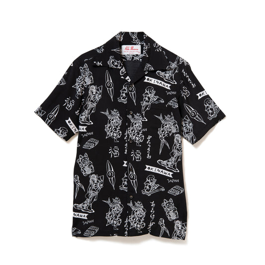 LUCKY  SHORT SLEEVE  BLACK