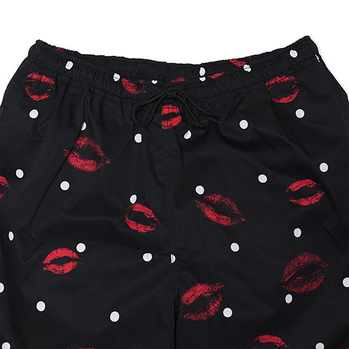 KISS BEACH SHORTS BLACK